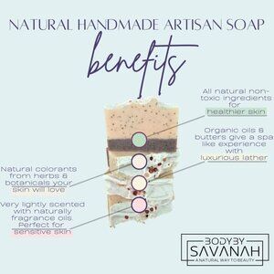 3 bars of natural soap for sensitive skin bar soap for dry skin handmade vegan…
